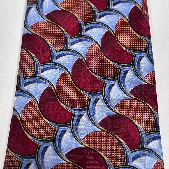 Jos. A. Bank Silk Patterned Tie - Picture 1 of 7